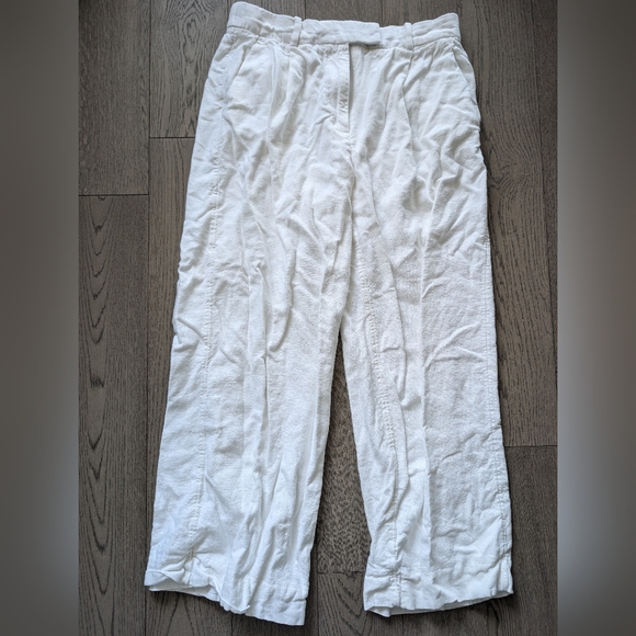 Abercrombie Harper Tailored Linen Pant - Picture 2 of 4